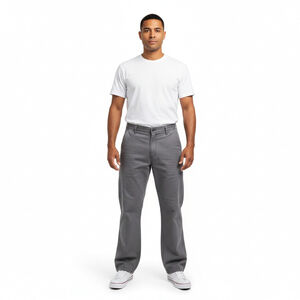 Carhartt Relaxed Fit Canvas Pants Heritage Workwear 38x30 Grey
